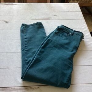 Gloria Vanderbilt Teal blue Jeans Size 8